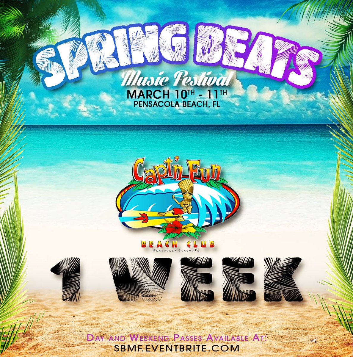 FACdreams's tweet photo. One week from #SpringBeats Capt'n Fun style. Time to get lit! https://t.co/K6ArnmKr0j