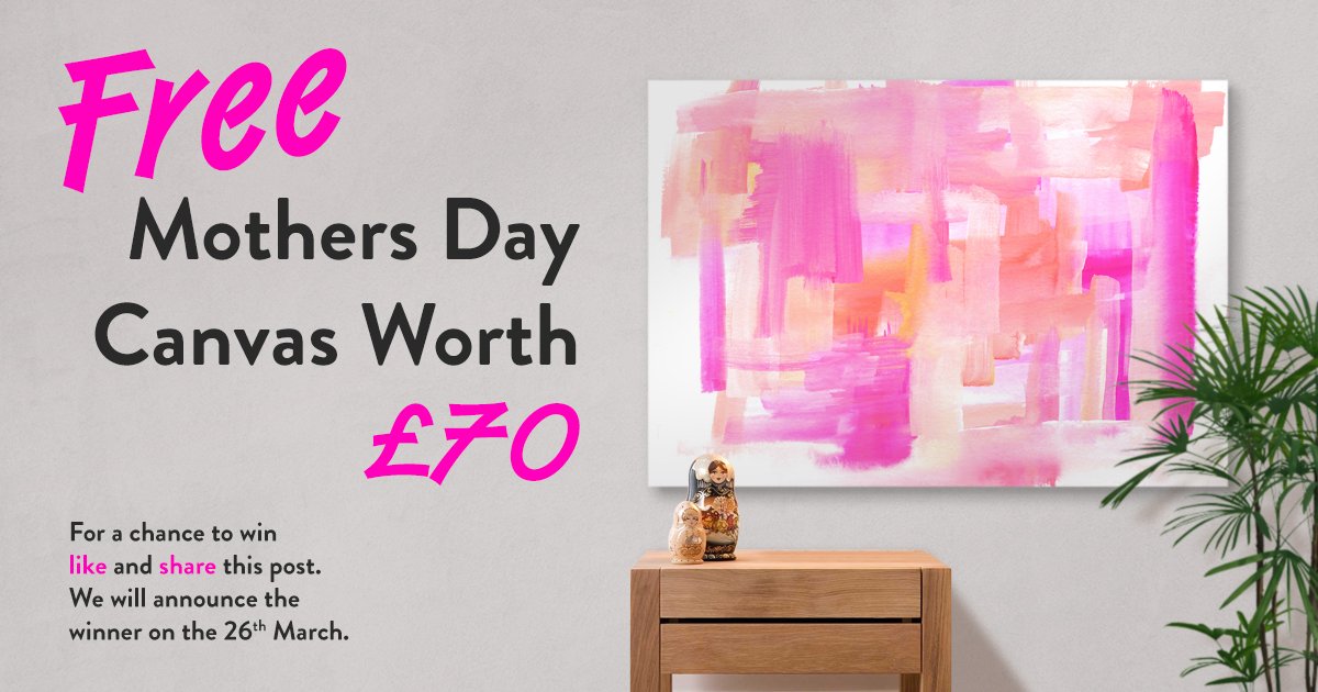 G4DesignPrint's tweet photo. Mothers Day Canvas Comp - Like&Share to enter #CanvasComp #MothersDay, Closes 26th march https://t.co/zwJV2BbOg8 https://t.co/zi6QkWCz5R