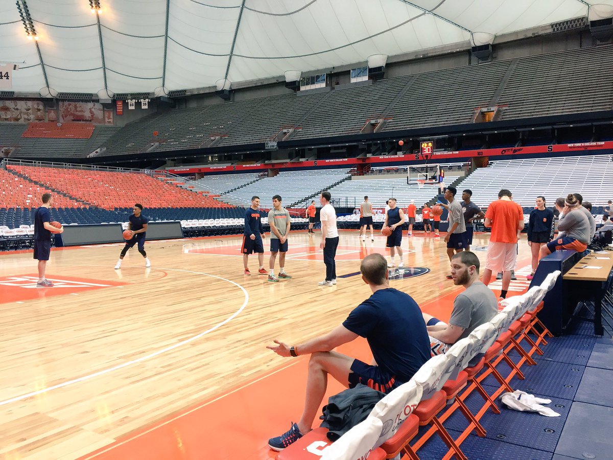 Final practice of the regular season about to begin

🍊🏀 #CuseMode