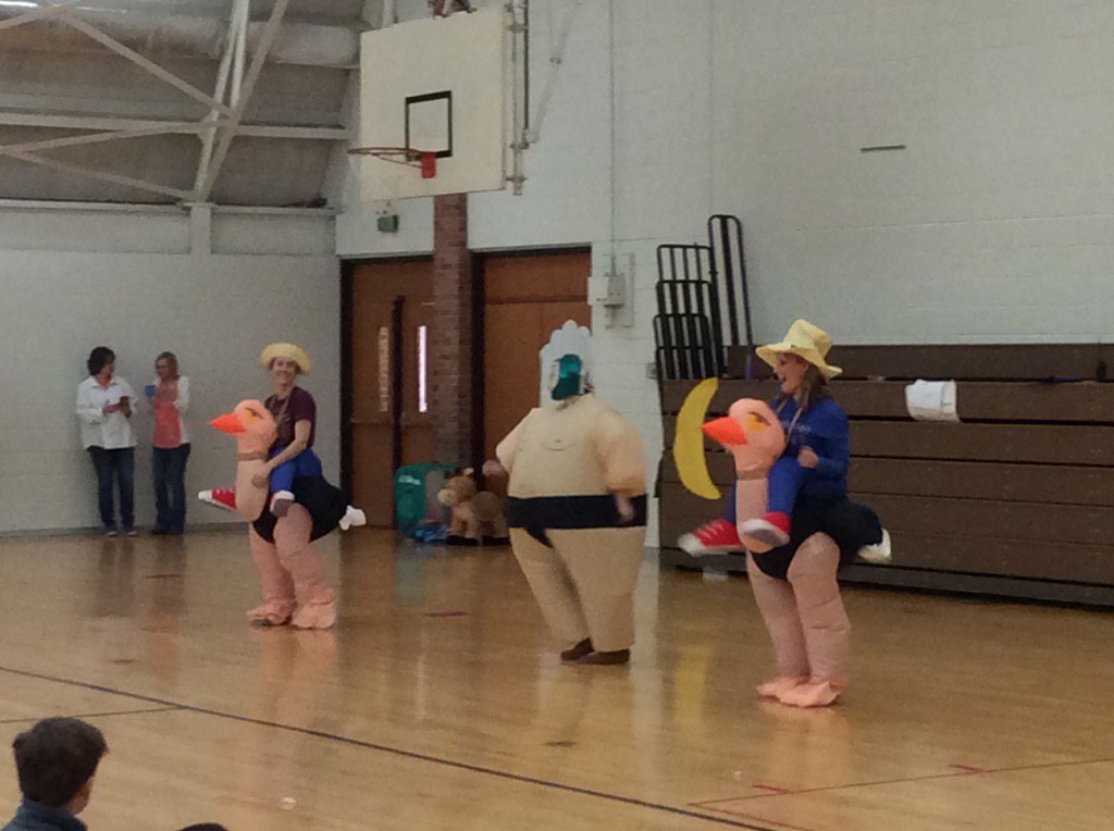 sklahn12's tweet photo. Hey Ya! Loved the lip sync battle performance today @cellerthorpe @masi_katie @WestchesterInte https://t.co/ruzNxjWxyA