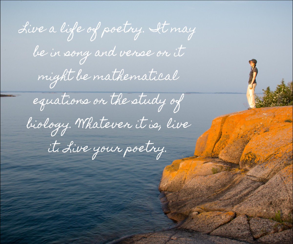 FineWhiskeyGirl's tweet photo. Live your #poetry 💙 #YouGotThis 👏👏👏 https://t.co/LDp8I85eKO