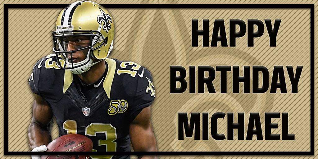 Happy Birthday Michael Thomas!!! 