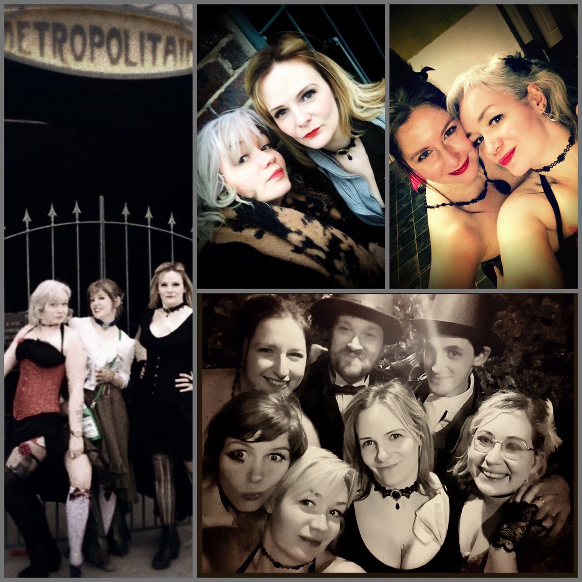 emfoster977's tweet photo. Great fun @secretcinema #secretcinemamoulinrouge on Wed. Creatures of the Underworld definitely have more fun #london #friends #claudes https://t.co/ezkgKIFRhQ