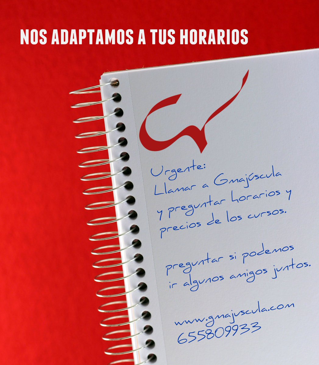 Gmajuscula's tweet photo. Els caps de setmana també són per a formar-se! https://t.co/PK7jOIGucF https://t.co/pD9xIul9fK