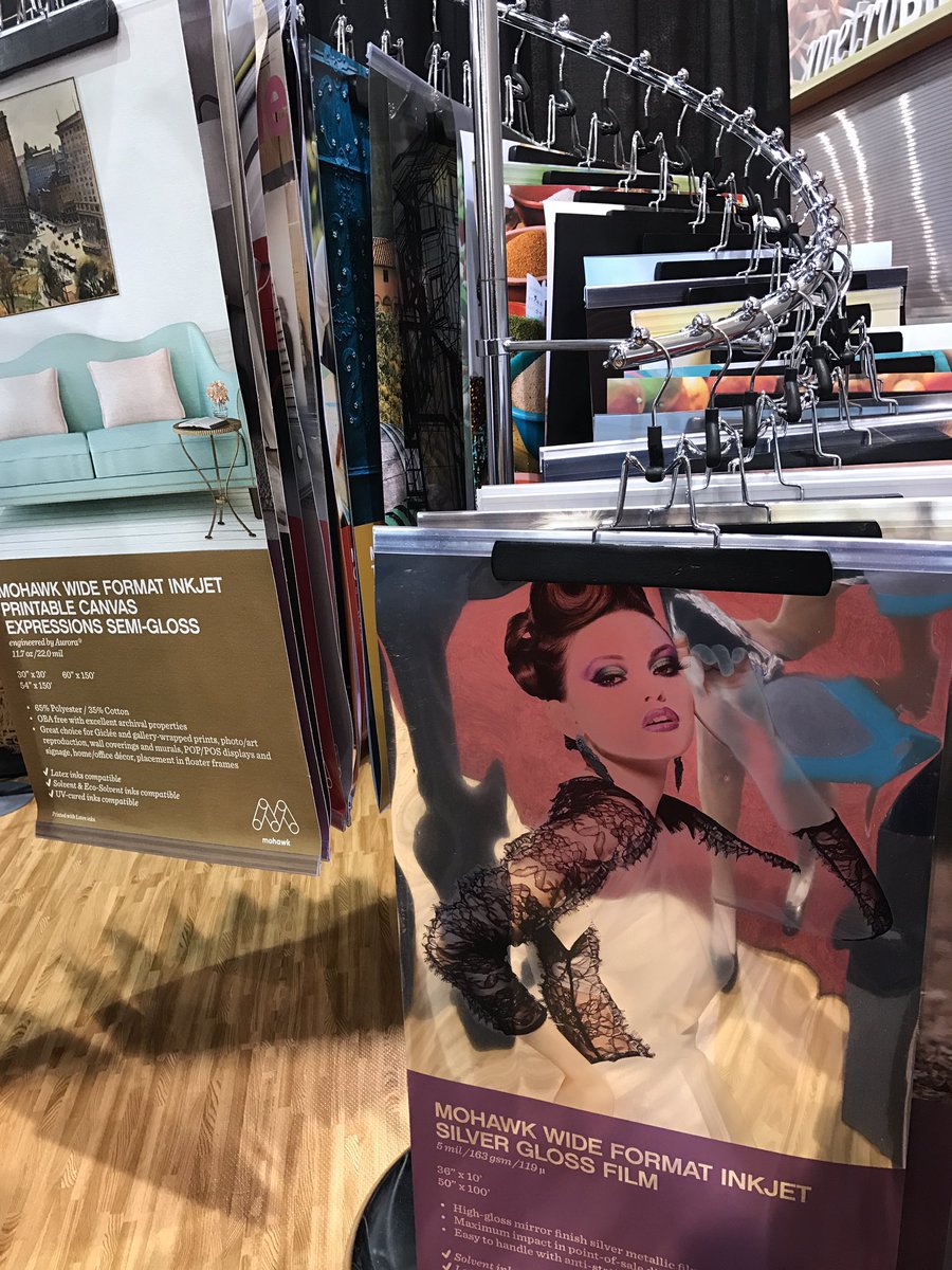 seachangeprint's tweet image. Mohawk wide format new substrate line-up is gorgeous! @mohawkpaper