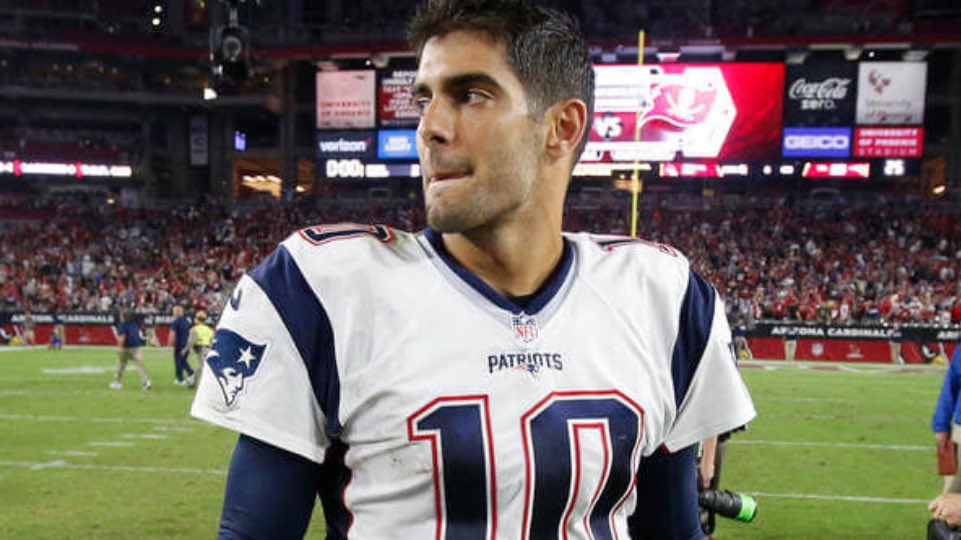 KeyPlayerGear's tweet image. Jimmy Garoppolo #IsKey to extending Patriots’ excellence 
🔑🏈📰 bostonherald.com/sports/columni…