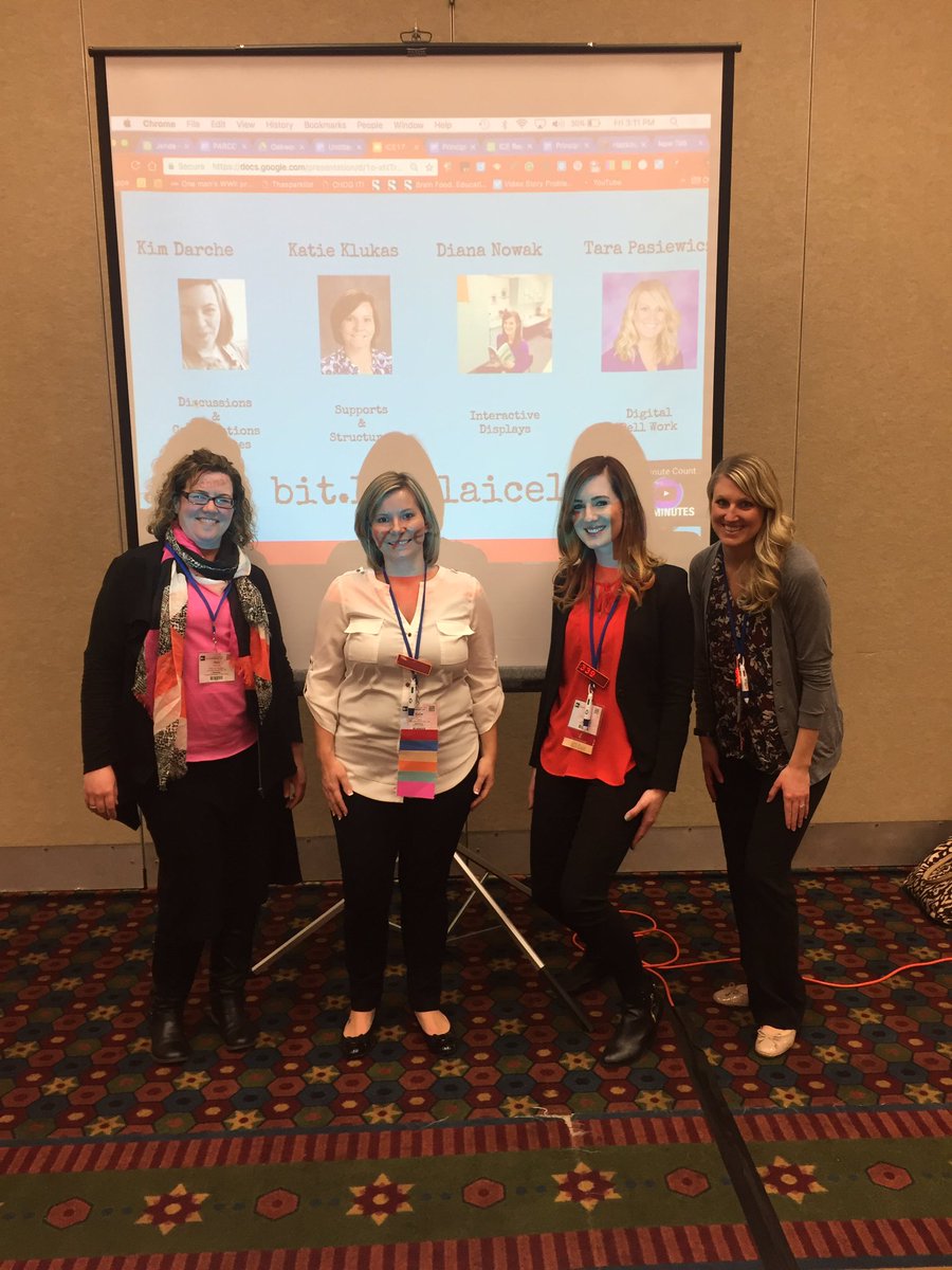 Mrs. Palazzolo (@mrspalazzoloela) on Twitter photo Colleagues keepin' it cool at #ICE17 during their presentation!! Great job, ladies!! #sd113a @miss_pasiewicz @Nowak339 <a href="/kimdarche/">Kim Darche</a> <a href="/kklukas1/">Katie Klukas</a> Colleagues keepin' it cool at #ICE17 during their presentation!! Great job, ladies!! #sd113a @miss_pasiewicz @Nowak339 <a href="/kimdarche/">Kim Darche</a> <a href="/kklukas1/">Katie Klukas</a>