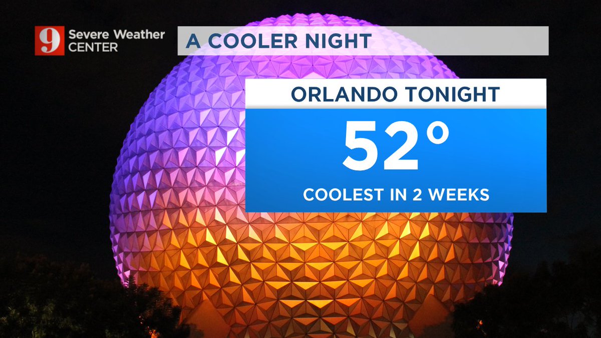 EboniDeonWSB's tweet photo. Chilly night on tap! It's been a while since we've been this cool #Grabajacket #FLwx https://t.co/CPXTOxYLxK