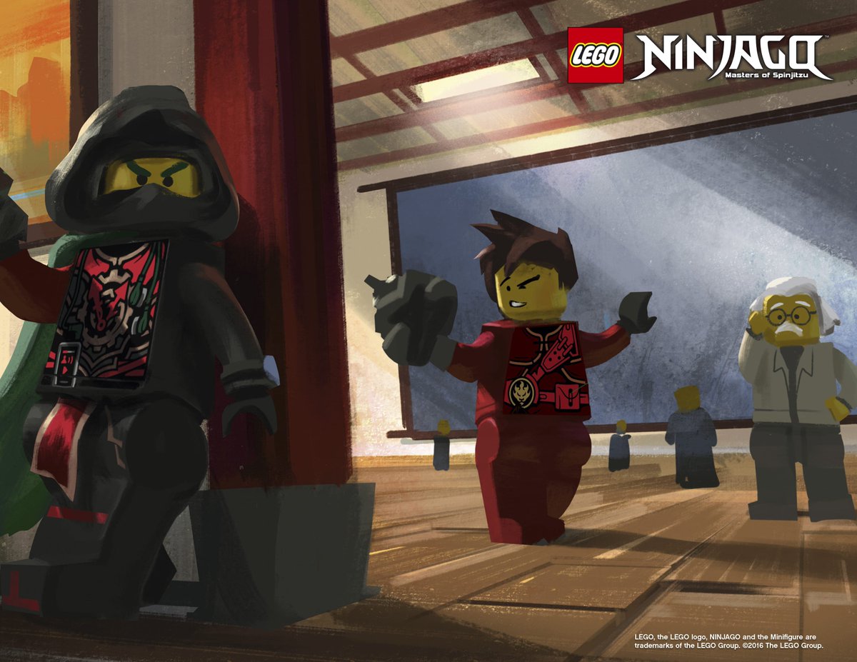 lego ninjago concept art