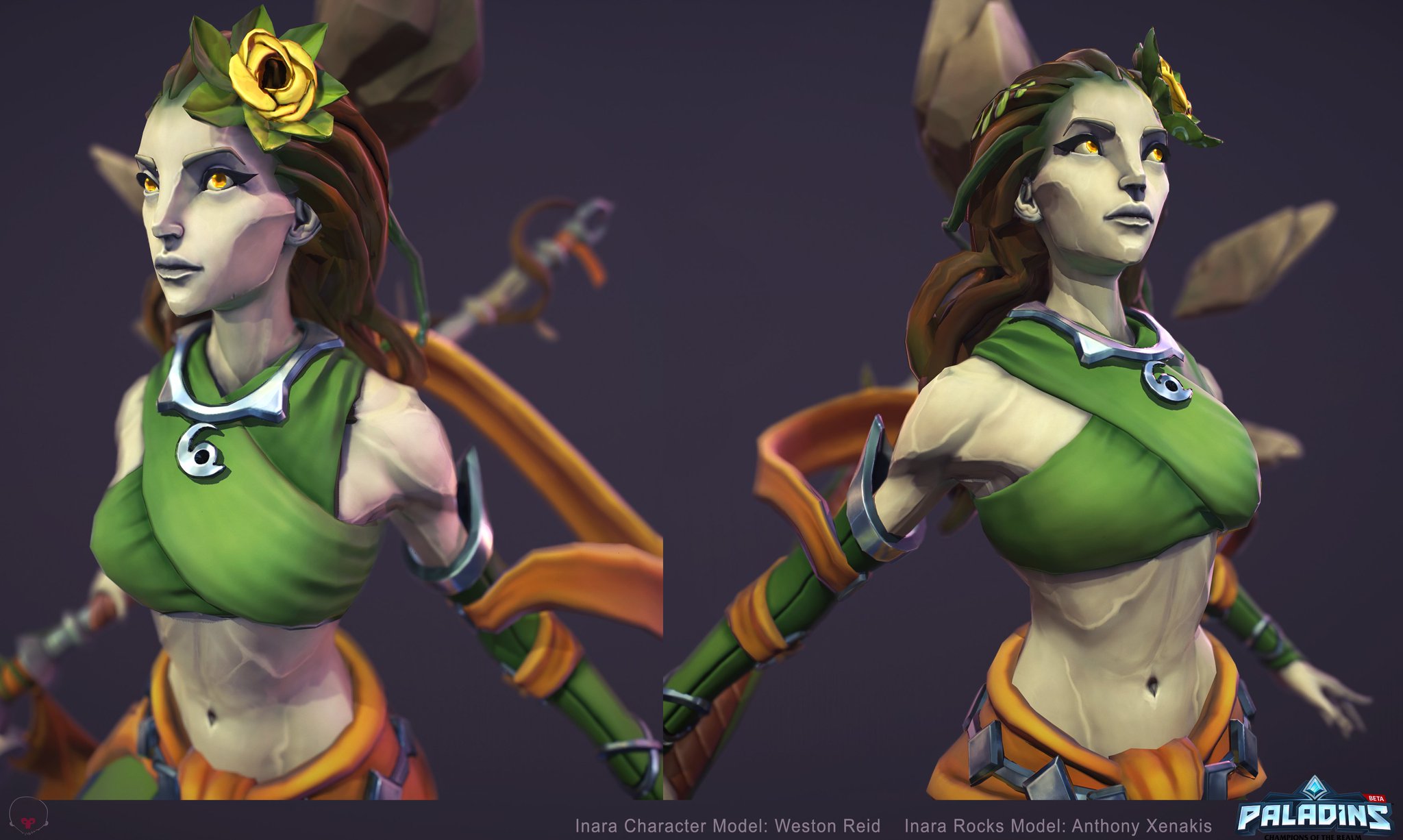 “More action shots from our latest champion: Inara, the Stone Warden! https...