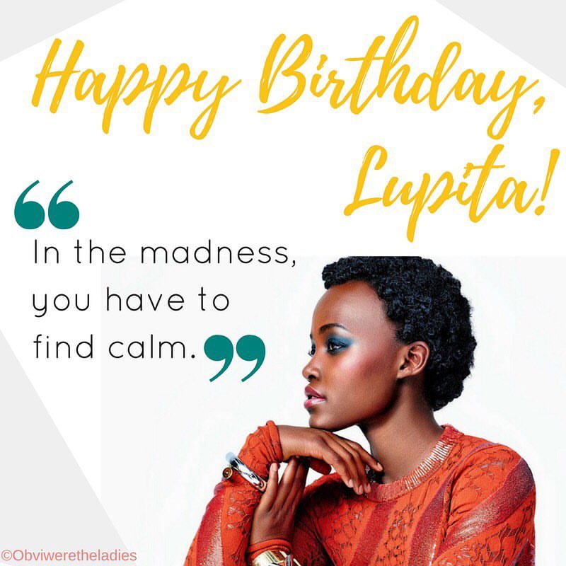 Happy Birthday to the fearless We love her passion for the pursuit of one\s calling. 