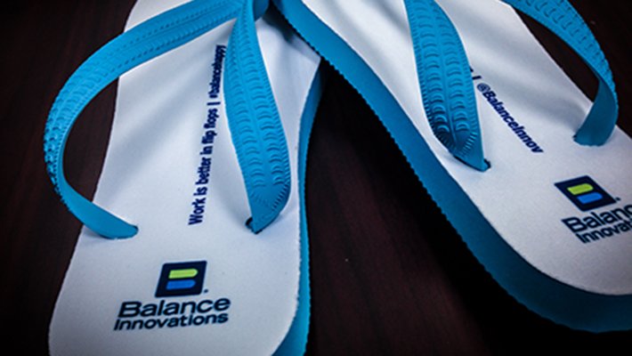 BalanceInnov's tweet photo. Where do you find fun, flip-flops and flexible schedules? For our employees, you can find them every day at work. https://t.co/RER5bkMeX9 https://t.co/ZuQb07pUk1