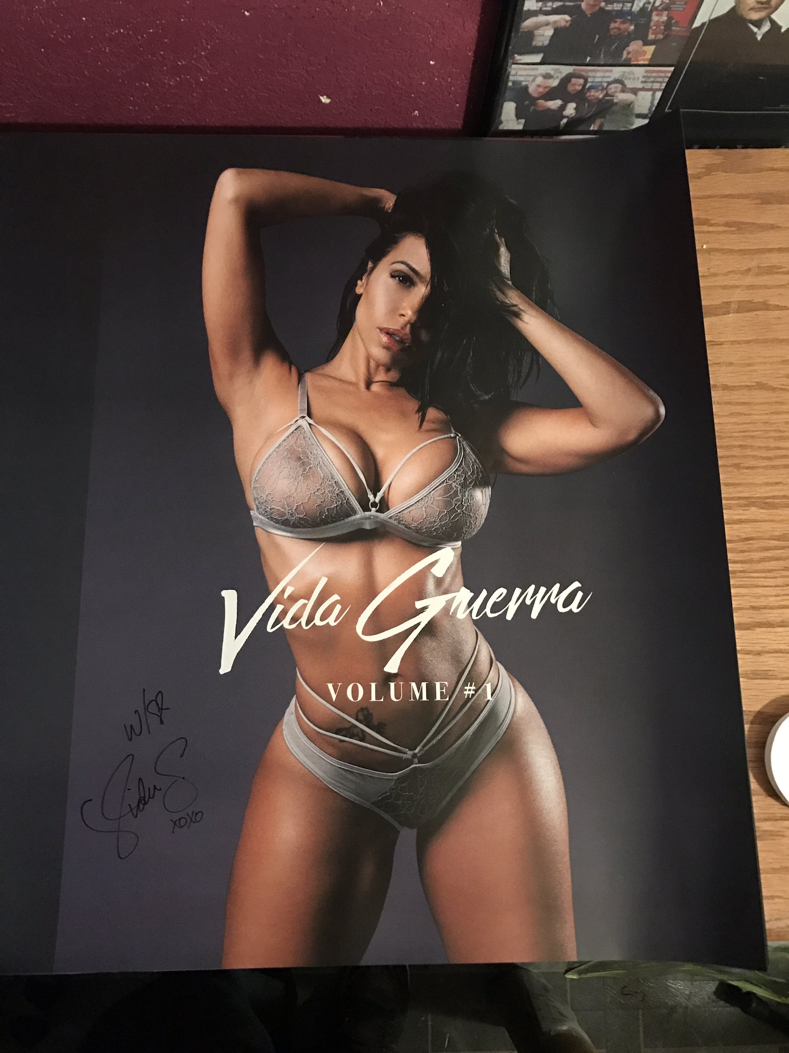 David (CEOCx3 Ent.) on X: no joke this is straight 🔥🔥🔥 shoutout to @ VidaGuerra for always looking good 😍 now to frame these sexy posters  🙌🏼💜 t.cohKMMXHEvCs  X