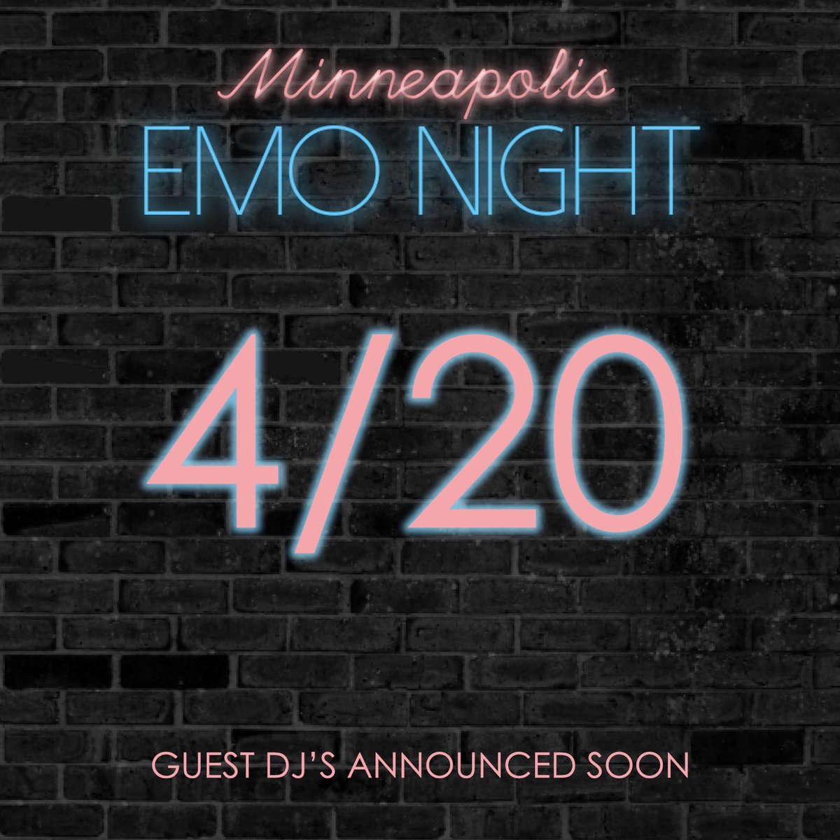 mnemonight's tweet image. 4.20
Guest DJ’s announced soon.