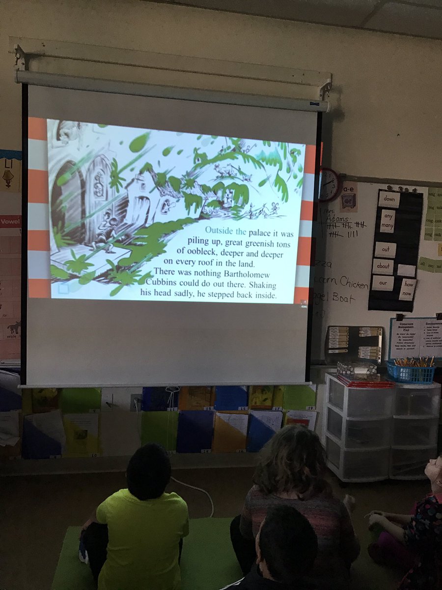 We ended this fun week with our Book Buddies listening to a story &amp; making Oobleck. Thanks Mrs. Adams! <a href="/AsaPackerBASD/">AsaPacker</a> #ReadAcrossAmerica