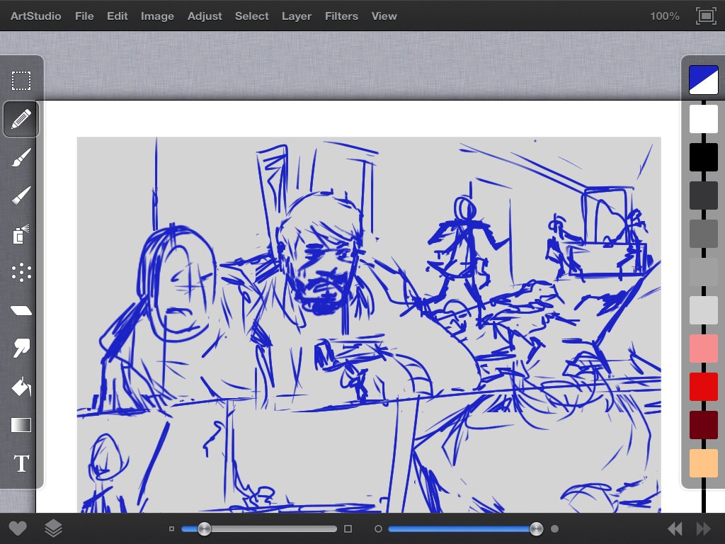 Jrej_dev's tweet photo. #wip Thumbnail done! It's inking time! #webcomics #comics #graphicnovel #ipadart #apple #adonit #jotpro #ipad #artstudio https://t.co/3kNuxgzx3U
