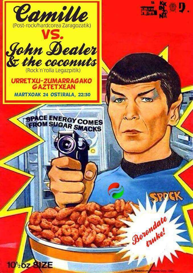 johndealerband's tweet photo. Martxoak 18 eta 24 izango dira hurrengo kontzertuak. Hernaniko Gaztetxean eta Urretxu Zumarragako Gaztelekuan hain zuzen.
#GoGoGoGooo https://t.co/TNdsrxKcaZ