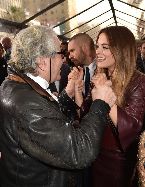 Happy birthday George Miller! Here with Riley Keough when she told him she married Ben Smith 