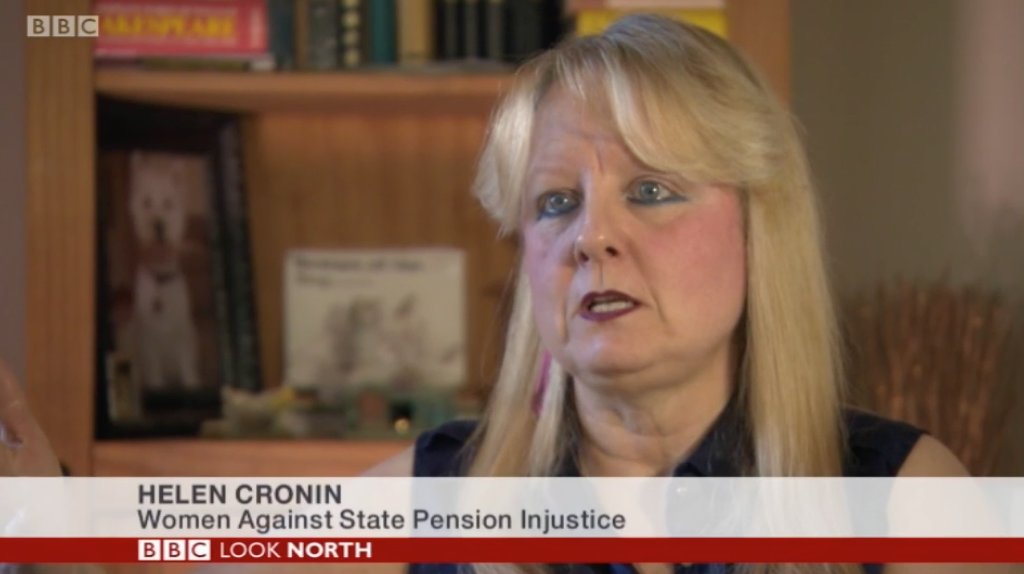WASPI_Campaign's tweet image. Superb Official #WASPI Campaign coverage on @BBCLookNorth just now.