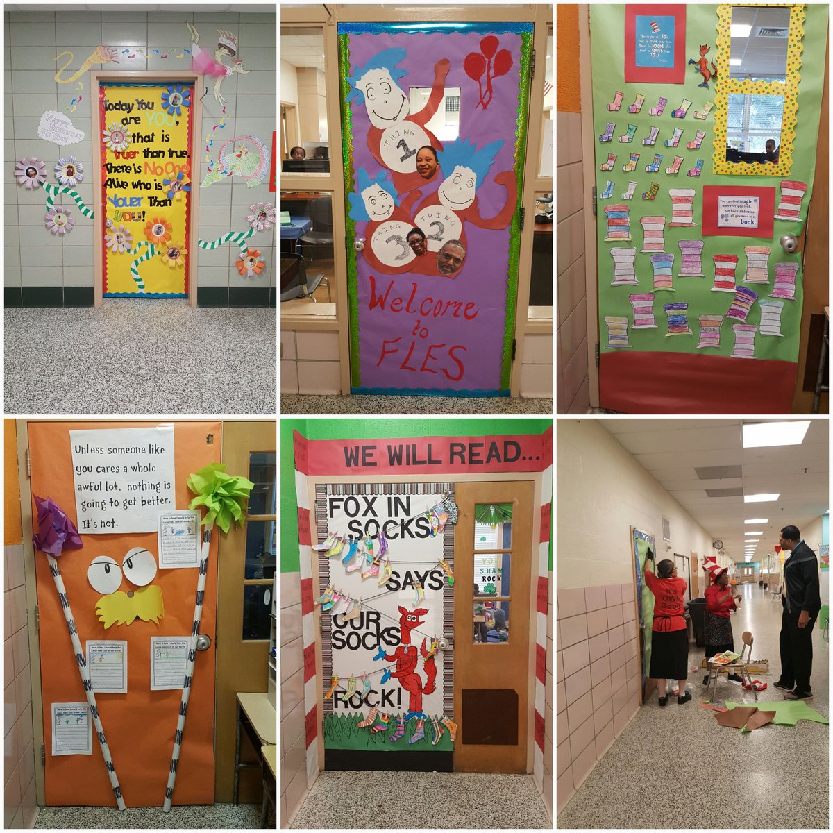Kimberly Mobley On Twitter Dr Seuss Door Decorating