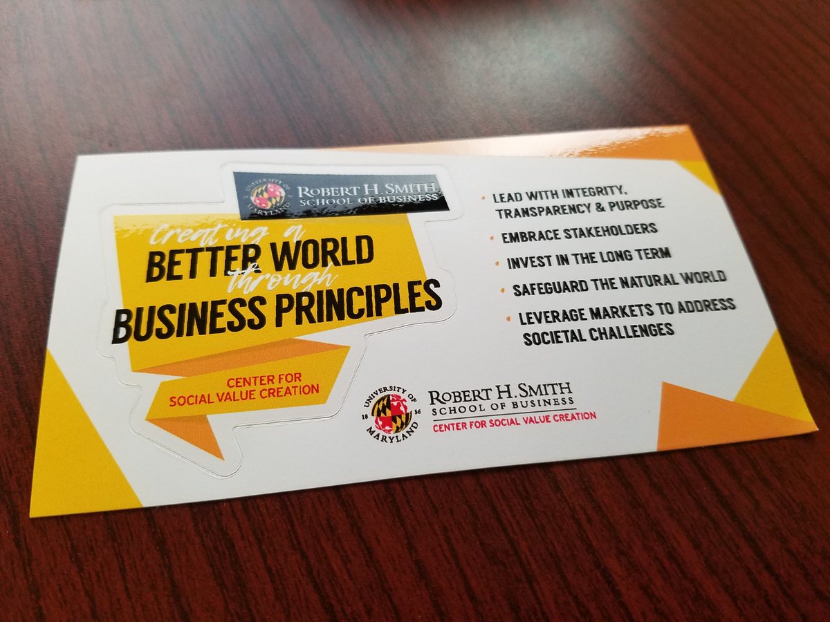 laurenllawson's tweet photo. The five essential business principles. #SES17 #marketsmakechange @CreatingValue https://t.co/aRTupSGXdP