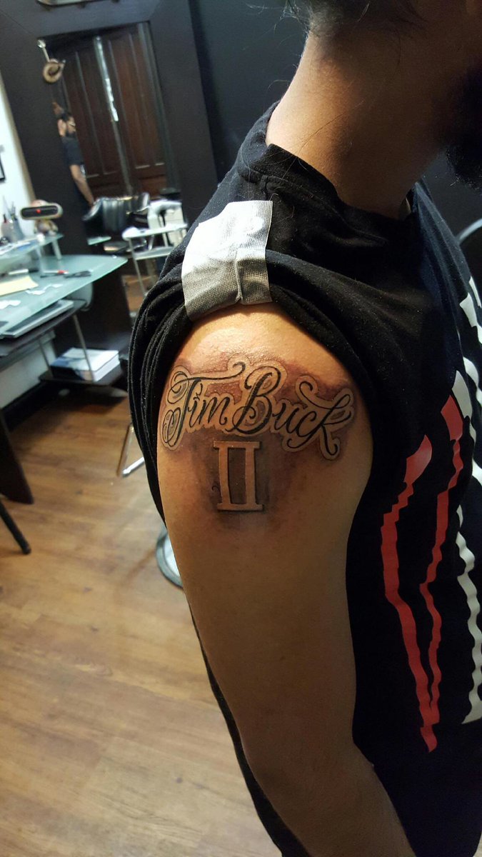 MicDaTerrible's tweet photo. Dope RT @OGWebbie: The two tattoos I been waiting for the longest to get.... #RIPTimbuck2 #OGWebbie #MyNameIsMyName https://t.co/J0ZKWwKeTQ