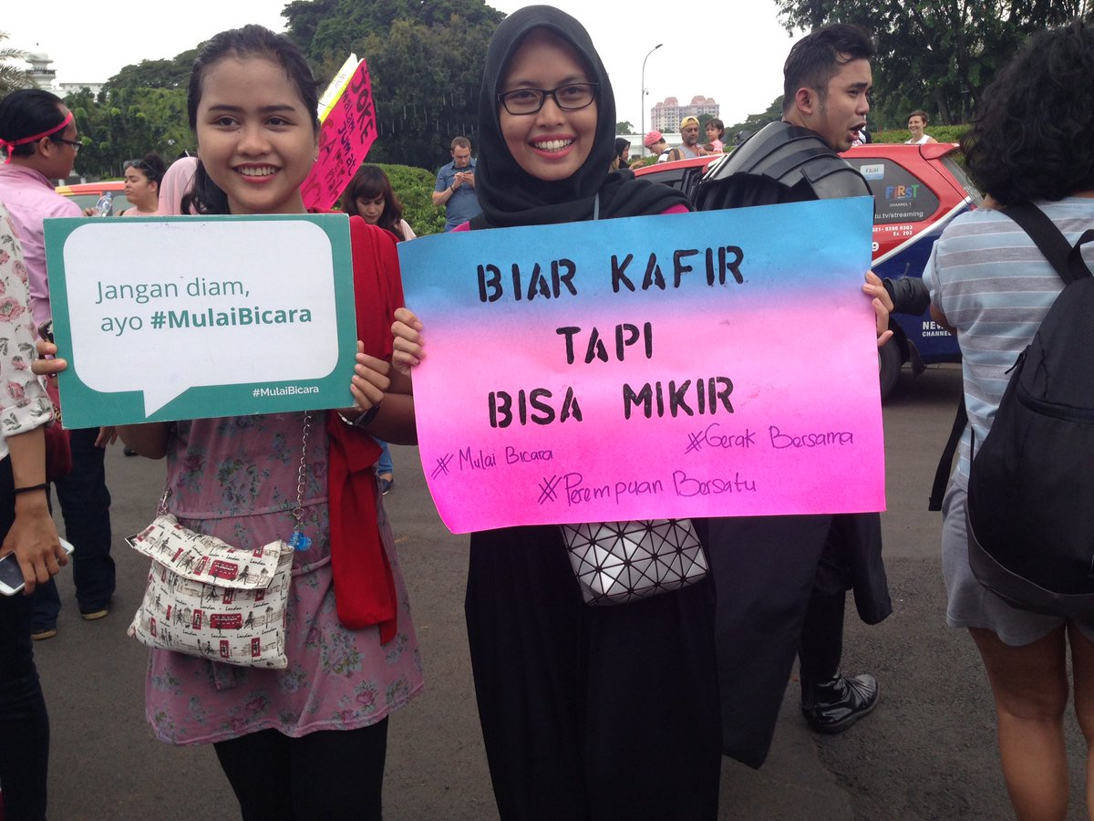 guetaucom's tweet photo. #perempuanbersatu #womensmarch #jakarta https://t.co/jyNwgYOLZY