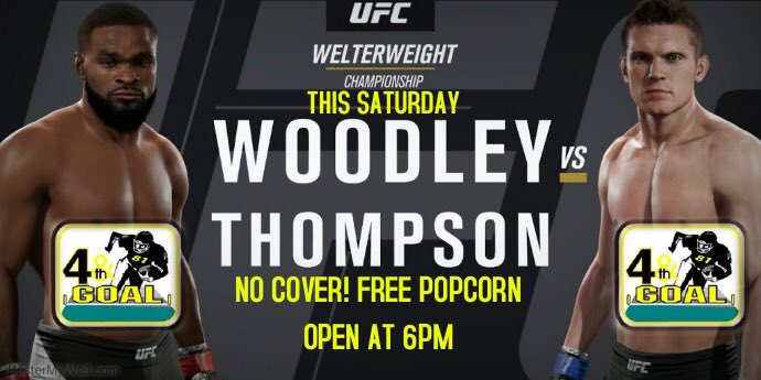 4thNGoal's tweet photo. Join us tomorrow!! Fight night!!! https://t.co/FQViJua40R