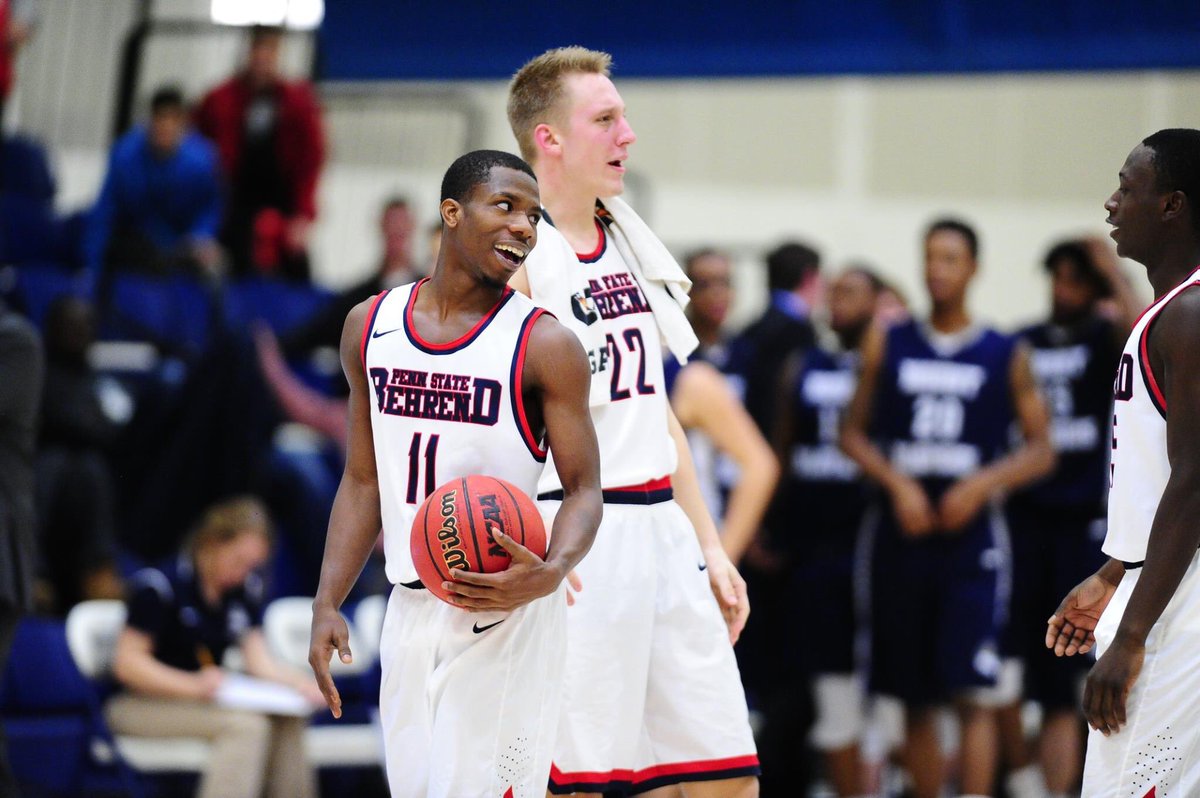 PSBhoops's tweet photo. Behrend defeats SUNY Canton 68-65. @MPullium2 finished w/ 19 pts and 5 rebs. Lions advance to ECAC semis tomorrow at 6pm vs Westminster. https://t.co/DcGV7mgBAG