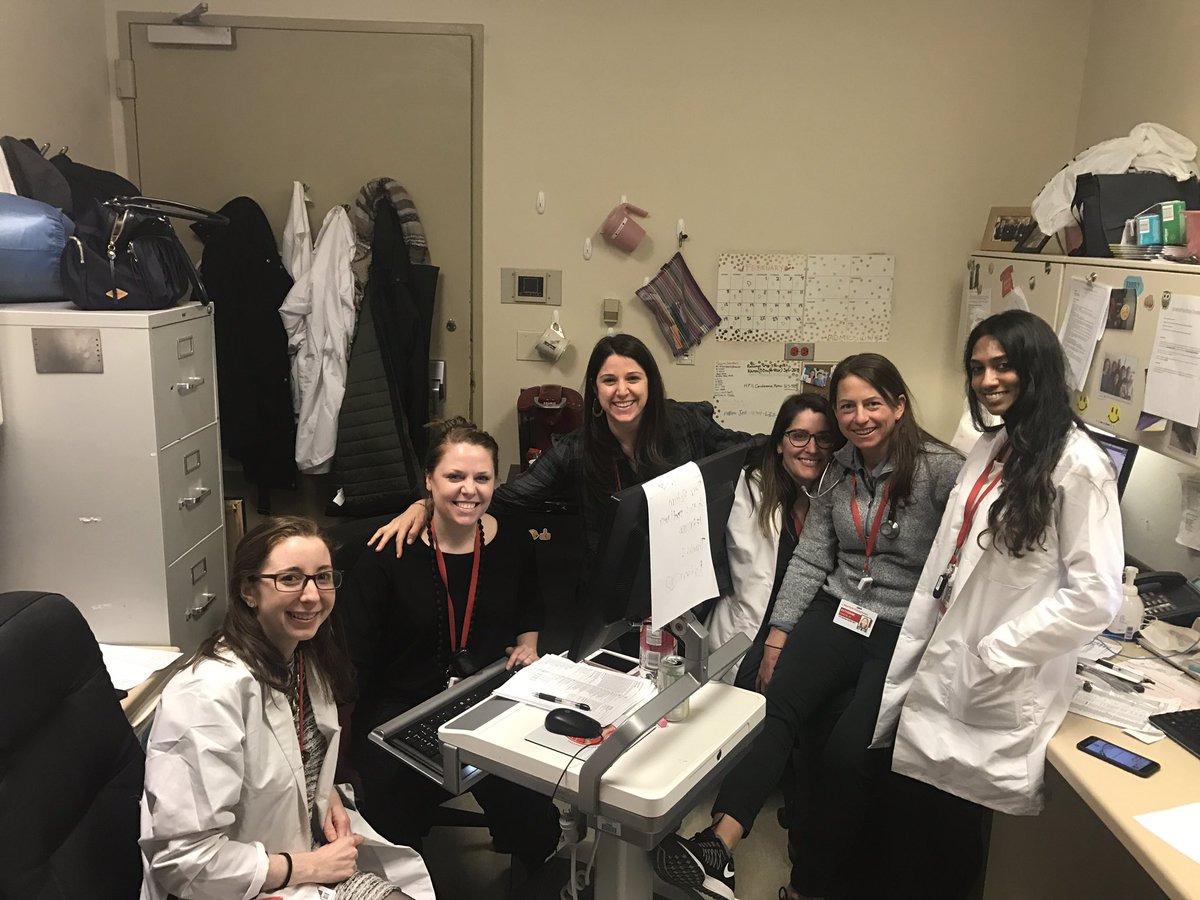 When the day spirals out of control, the team pulls together to get it done!  Thanks to all 3 onc PA services for support!