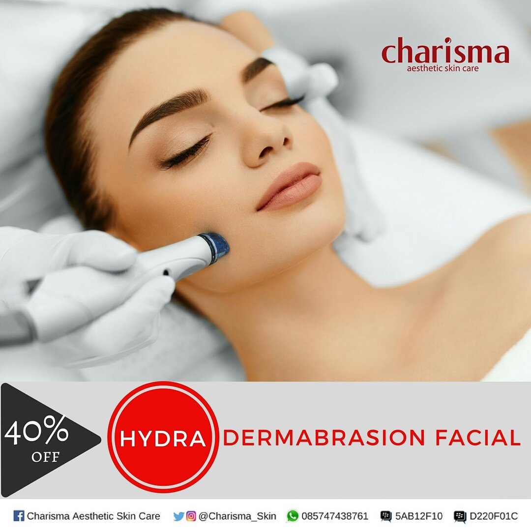 charisma_skin's tweet photo. Ladies, nikmati 40% off perawatan Hydra-Dermabrasion Facial.Hanya di Charisma Aesthetic Skin Care (Semarang) bulan Maret saja. #EnjoyMarch! https://t.co/Te4QyyQTjh