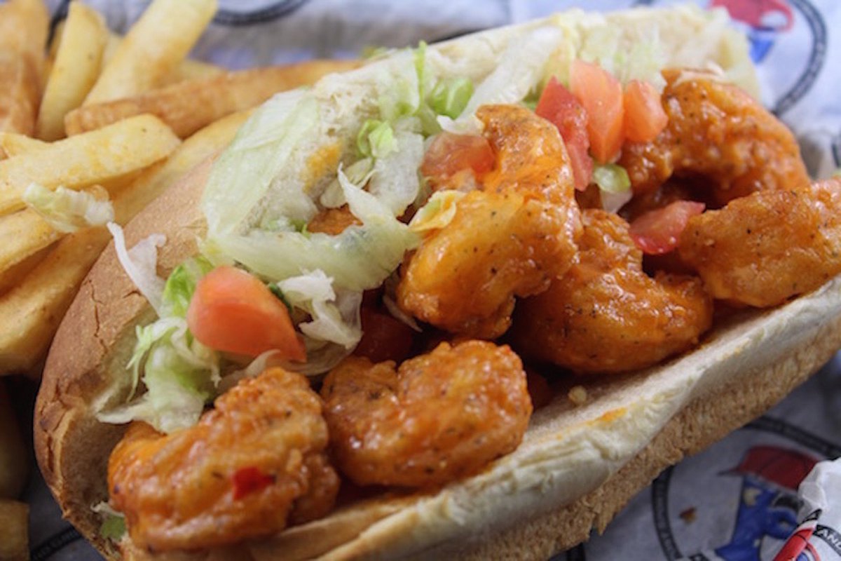 ThePostTweets's tweet photo. Come try our brand new Shrimp Po Boy!! Fridays Only so get yours today or you'll have to wait a week. #NawlinsStyle #StayPostedMyFriends https://t.co/xlEyGYcnEy