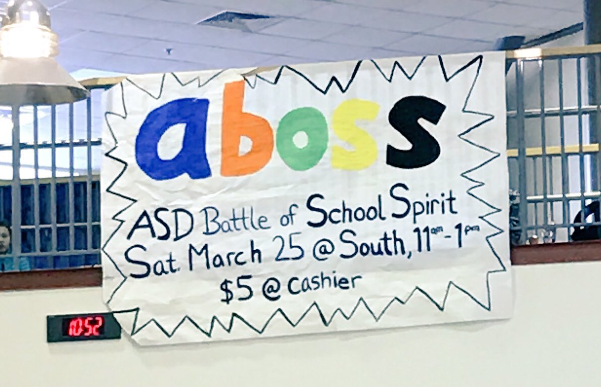 ERHS_Wolves's tweet photo. ERHS is excited to participate at ABOSS! Follow @ABOSS2017 to say up to date! Tickets will be sold next week at the cashier's office for $5 https://t.co/EhmDkegatg
