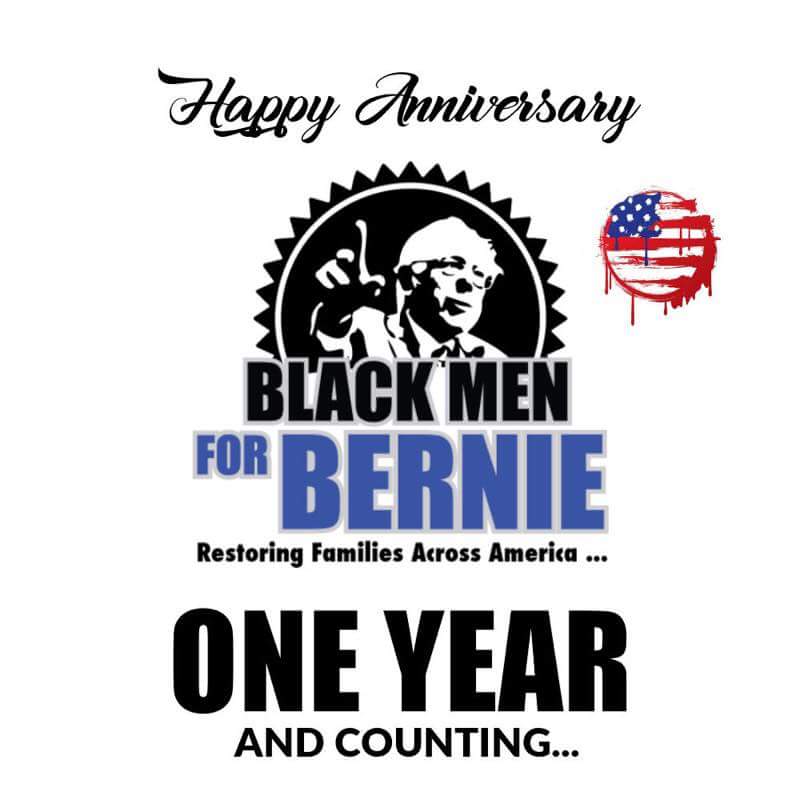 BlackMenForBernie tweet media