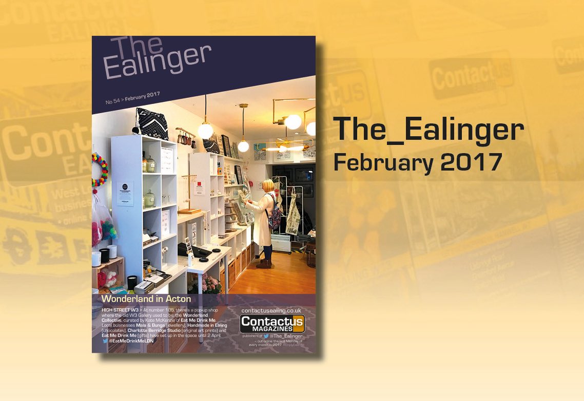 The_Ealinger's tweet photo. The_Ealinger - Feb 2017 - "Loving Ealing in February" https://t.co/PIFu7SfyDy #Ealing #EnjoyEaling featuring @EatMeDrinkMeLDN @TheEalingClub https://t.co/2pD3cwCYjB