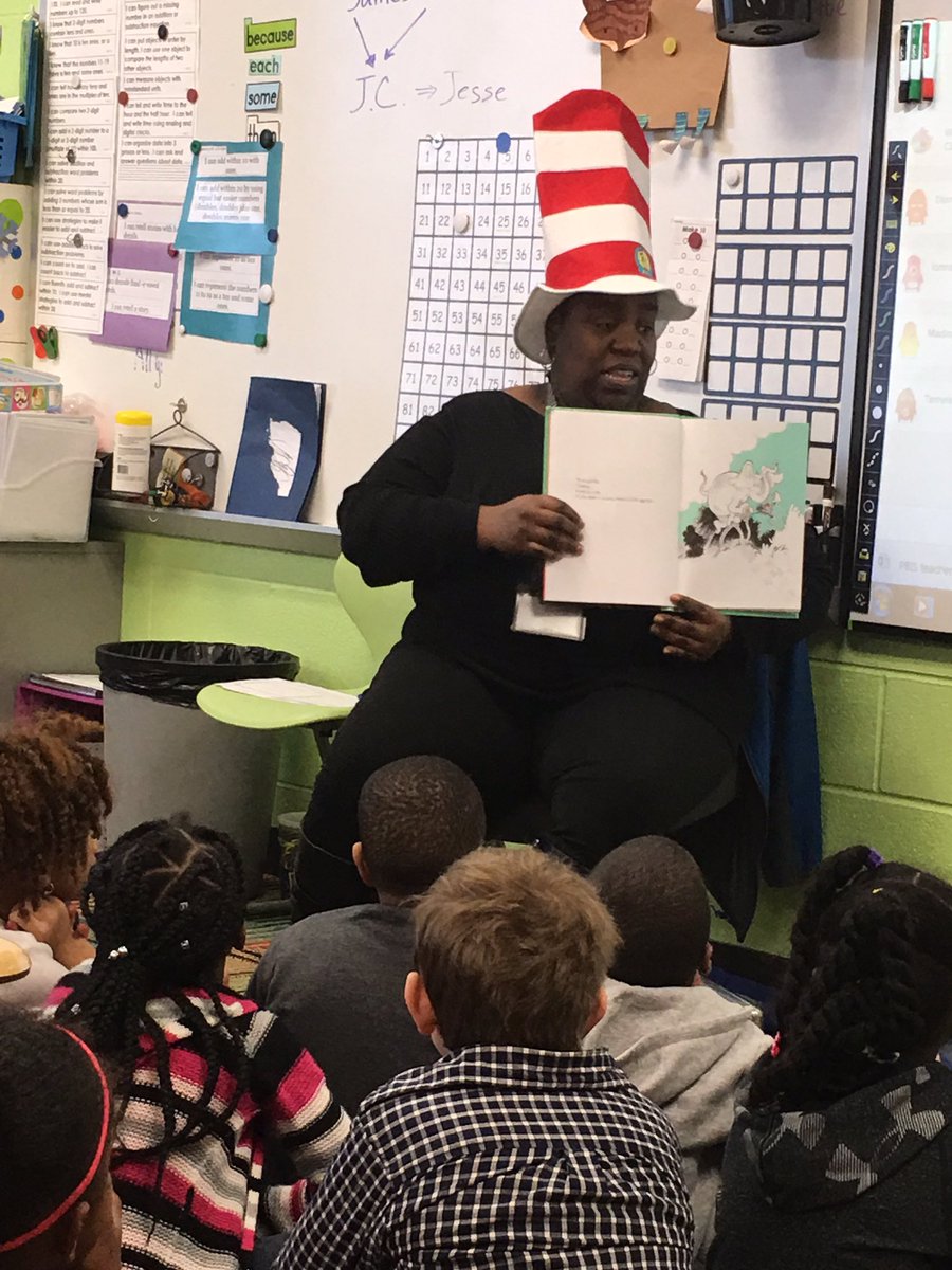 ita_michelle's tweet photo. Thank you Ms. Besteder for guest reading in Mrs. Toppings and Mrs. Satterfield's classes in celebration of Dr. Seuss week. #readacrosscle https://t.co/DP1ctwB7pO