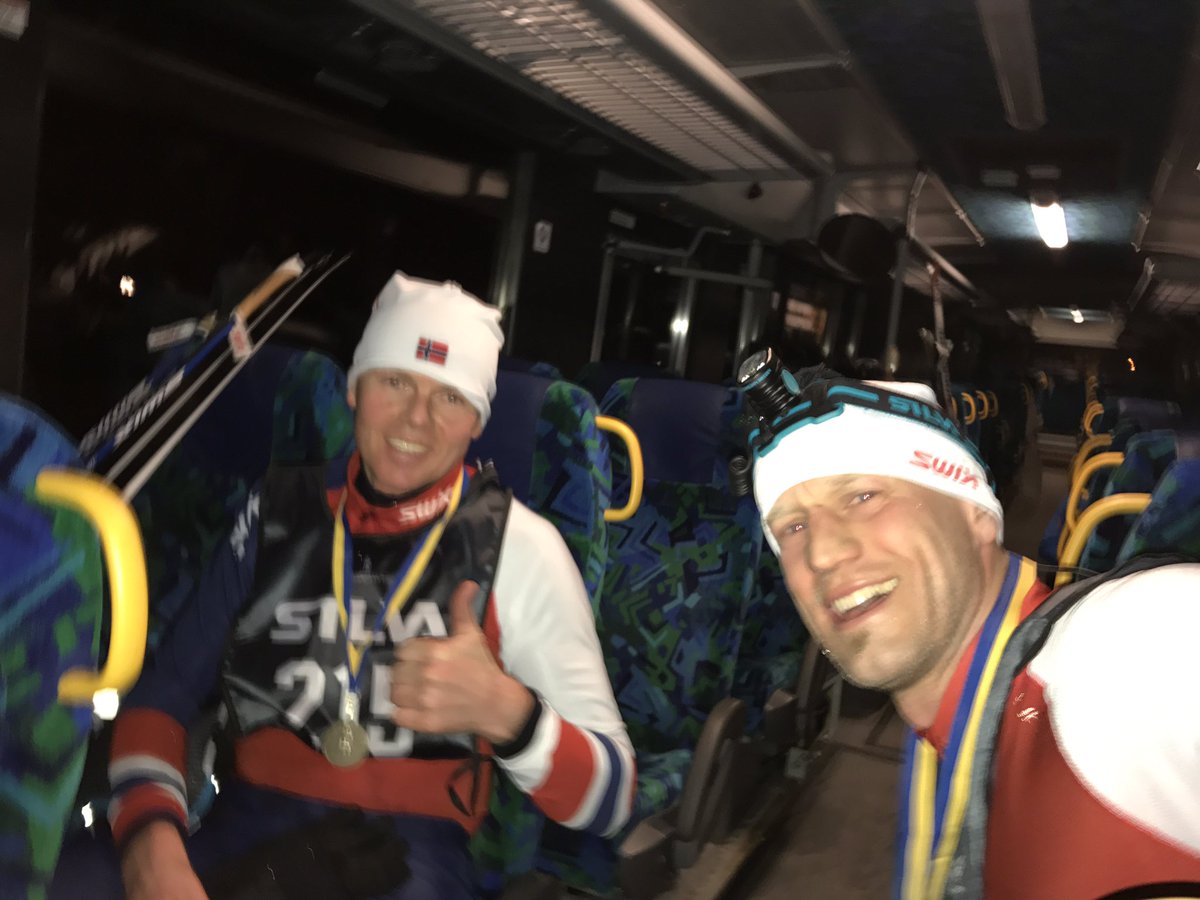 Vilken upplevelse!
Tummen upp för #Nattvasan.