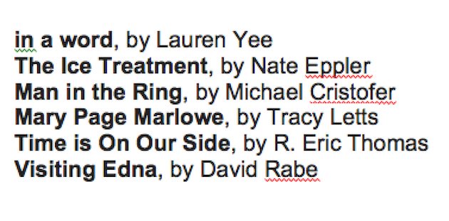 Theatre_Critics's tweet photo. 6 Finalists for Steinberg/ATCA #NewPlayAward.
1 $25,000 award + 2 $7,500 citations announced 4/8 @ATLouisville 's #HumanaFest https://t.co/6X7dq8iJ8Y