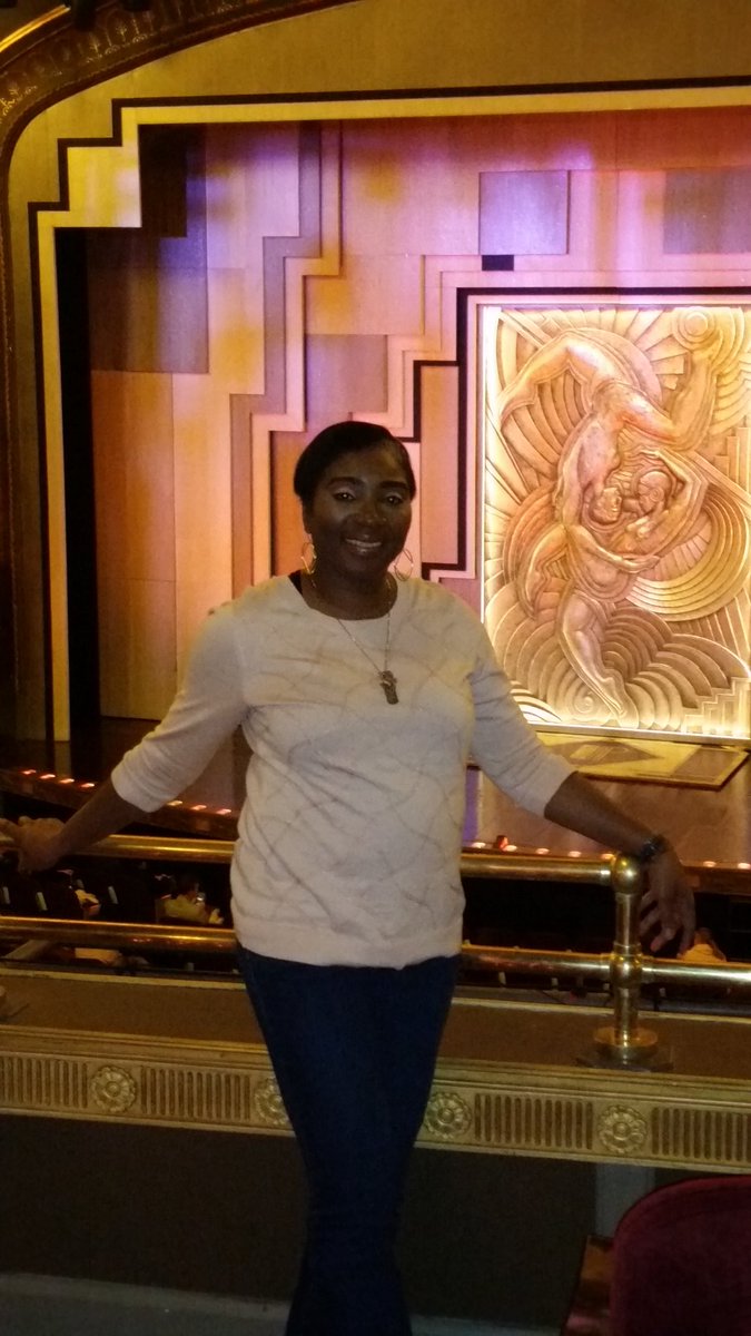 Enjoying myself in New York at the NAEA Convention. About to witness Cirque Du Soleil's Flying Paradise