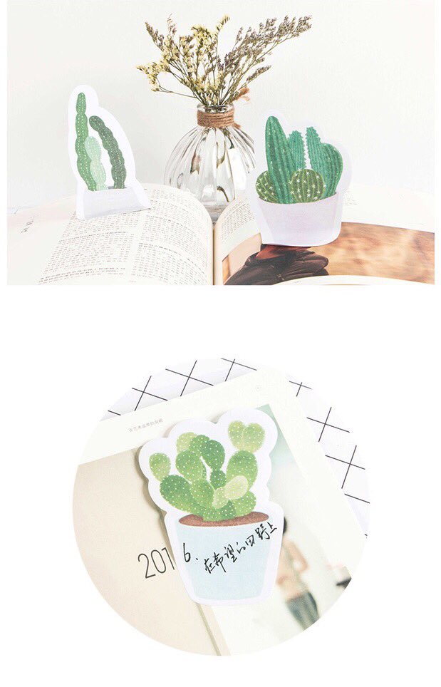 doublepixie's tweet photo. PRE-ORDER Cactus sticky memo🌵☁️ แปะแล้วน่ารักมากกกก😚 มี4ลาย ซื้อเดี่ยว 40฿ ซื้อทั้งเซ็ท 140฿💘
#pi11 #ripไอดอ #พื้นที่โปร https://t.co/NugUdT308Y