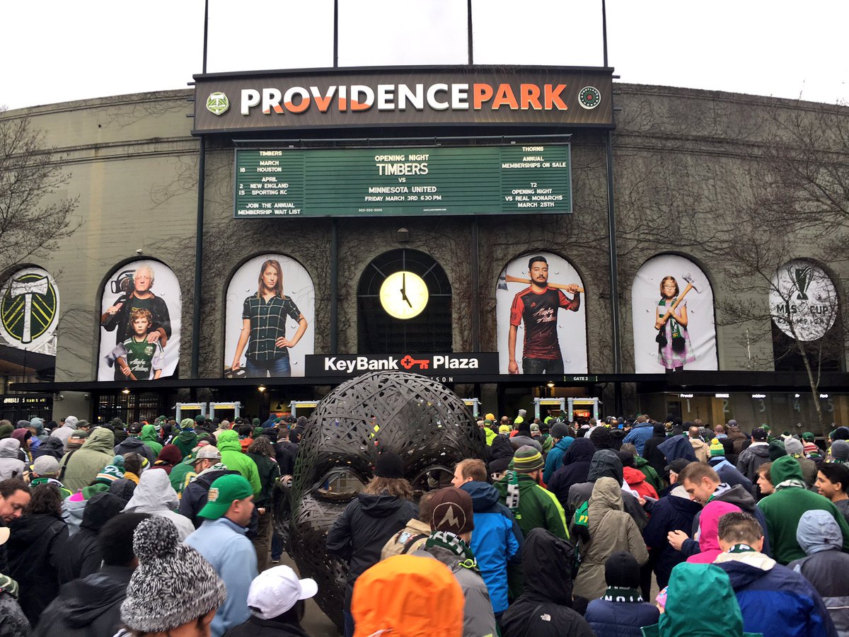 TimbersFC's tweet photo. The wait is over. #MLSisBack #RCTID https://t.co/GBDU56HB3C