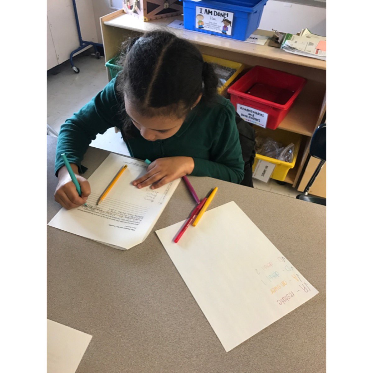 Week 1 of TC test prep DONE! Applying all the strategies we have learned throughout the year to respond to short answer questions. #76Q