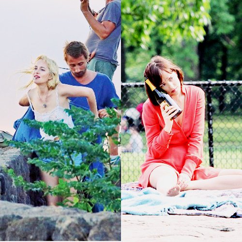 LifeDJohnson's tweet photo. We love to see Dakota on Set 💖✨ #DakotaJohnson https://t.co/V9PUNBIJdl