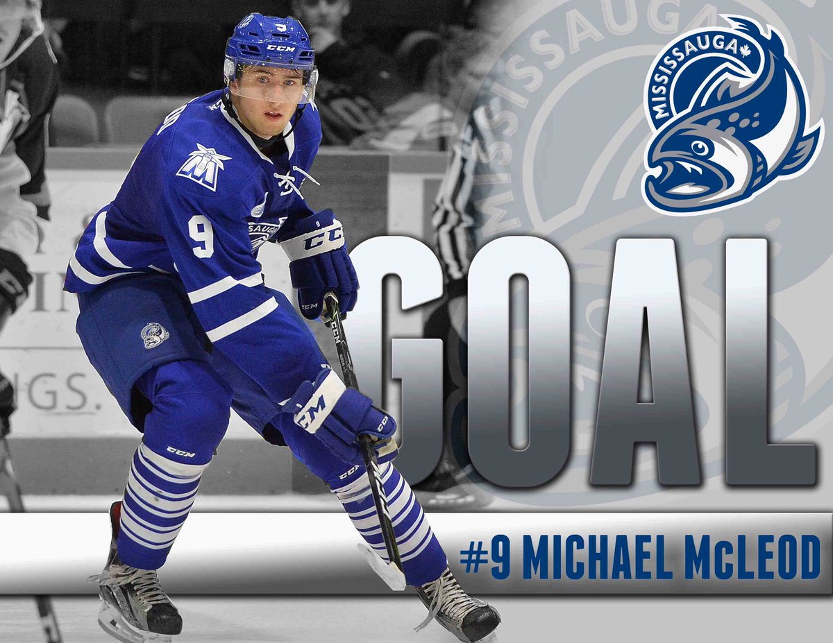 OHLSteelheads's tweet photo. GOAL!🚨🚨 Scored by @MikeyMcLeod9! The Steelheads now lead 2-0! https://t.co/zZRXWWwVYs
