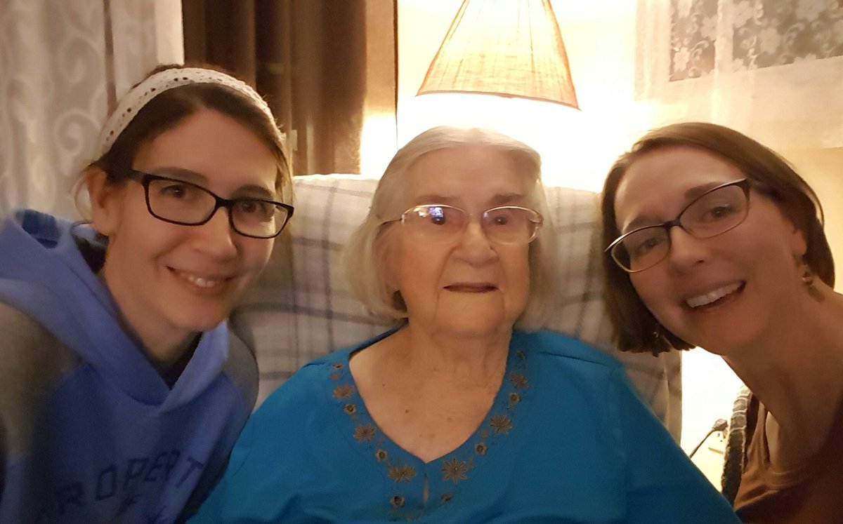 windingrivertkd's tweet photo. Happy 94th Birthday to my beautiful grandmother! #birthdaygirl https://t.co/GQl2bvbE1S