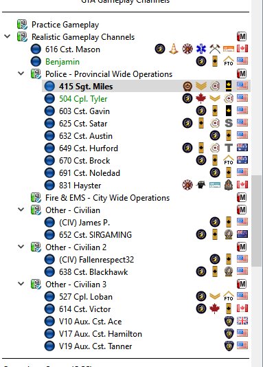 MG_Jansen1's tweet photo. Large patrol just getting started! We have some really great, loyal members here at @MountiesGaming https://t.co/MFocfXnj2i