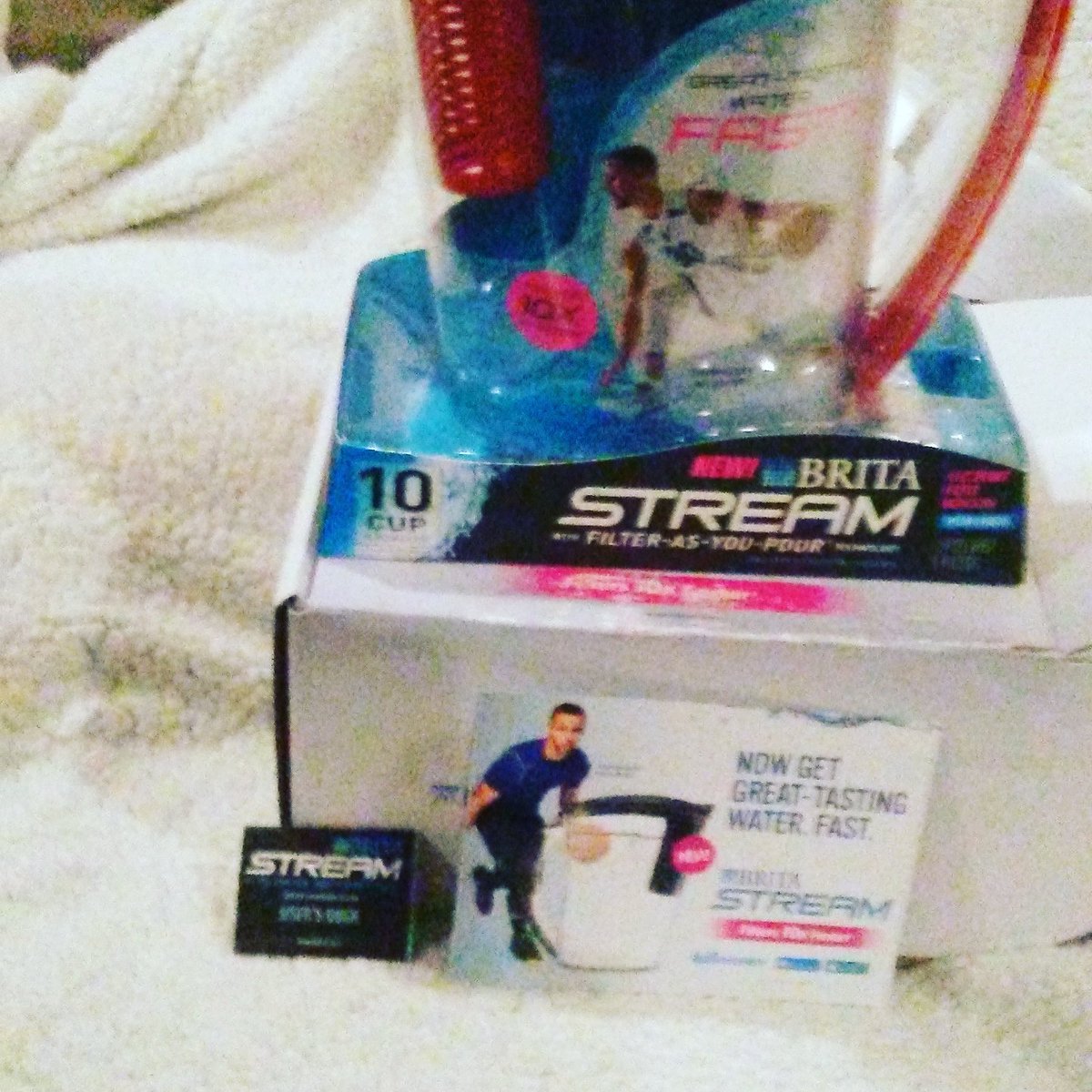 DatDiva4Life's tweet photo. @InfluensterVox @BritaUSA   
I 💘 my #britastream! Ty @Influenster   for letting me test and review it for free!! https://t.co/Yyw8ZPfwnK