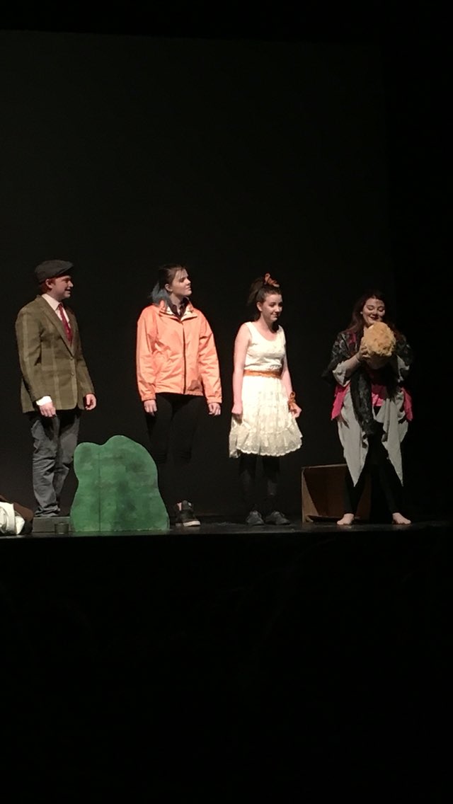 Angtrendz's tweet photo. @actonhighschool ...Acton drama club performs "the smile" at SEARS Drama festival in Burlington tonight  so proud @CreeShannon https://t.co/tlFozKeSBj