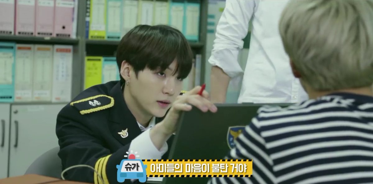 cyphered_'s tweet photo. It's okay if Yoonji rejects me. I'll just go to her dad, Chief Min & become her step mom.
#Yoonji #chiefmin #minyoongi #BTSRun https://t.co/pLte0GRJeA
