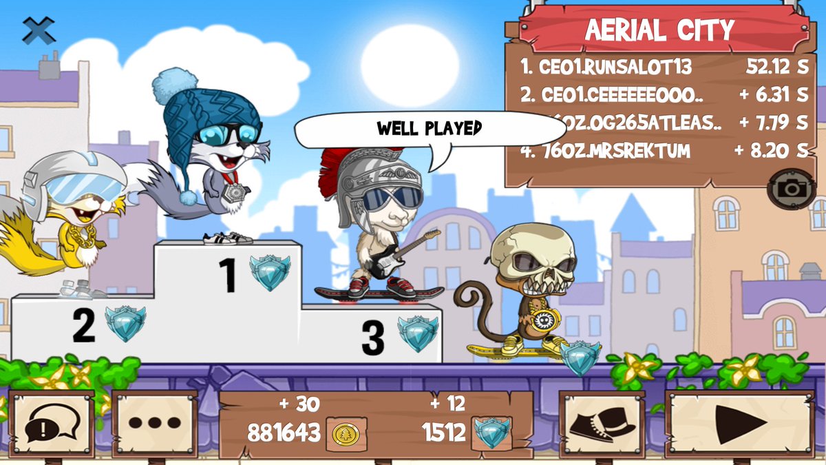 rare_runs's tweet photo. I just beat a golden fox! #funrun2 #Ceeeeeeoooooooo #OG265ATLEAST #MrsRekTum https://t.co/Q2c3geZdxr